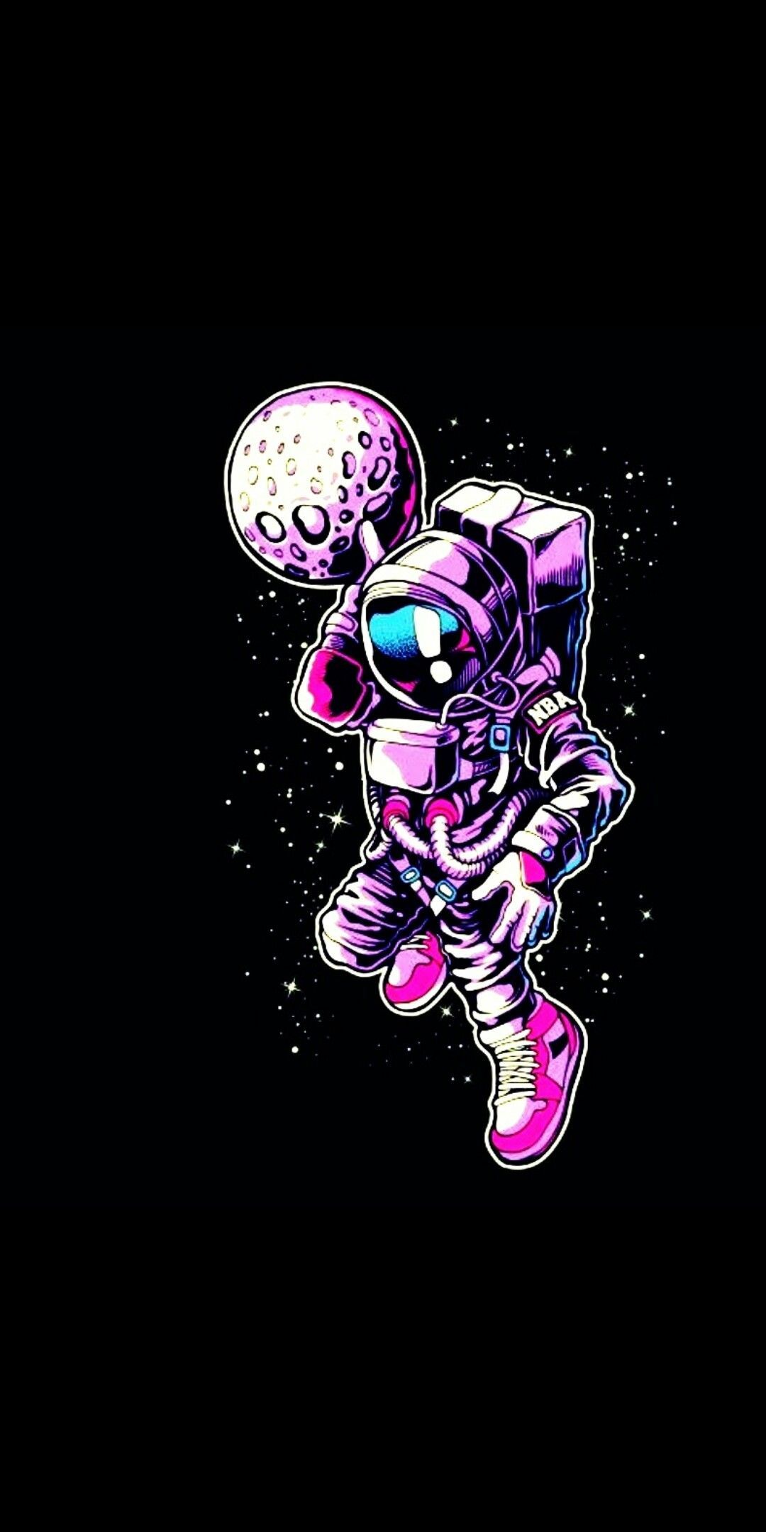 Astronaut Colors Space In Illustration Hypebeast