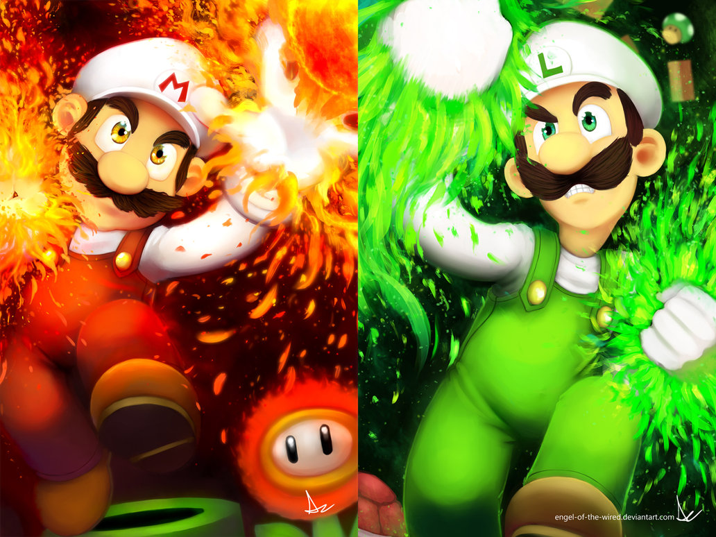 Firaga Mario And Luigi Wp By Engel Of The Wired