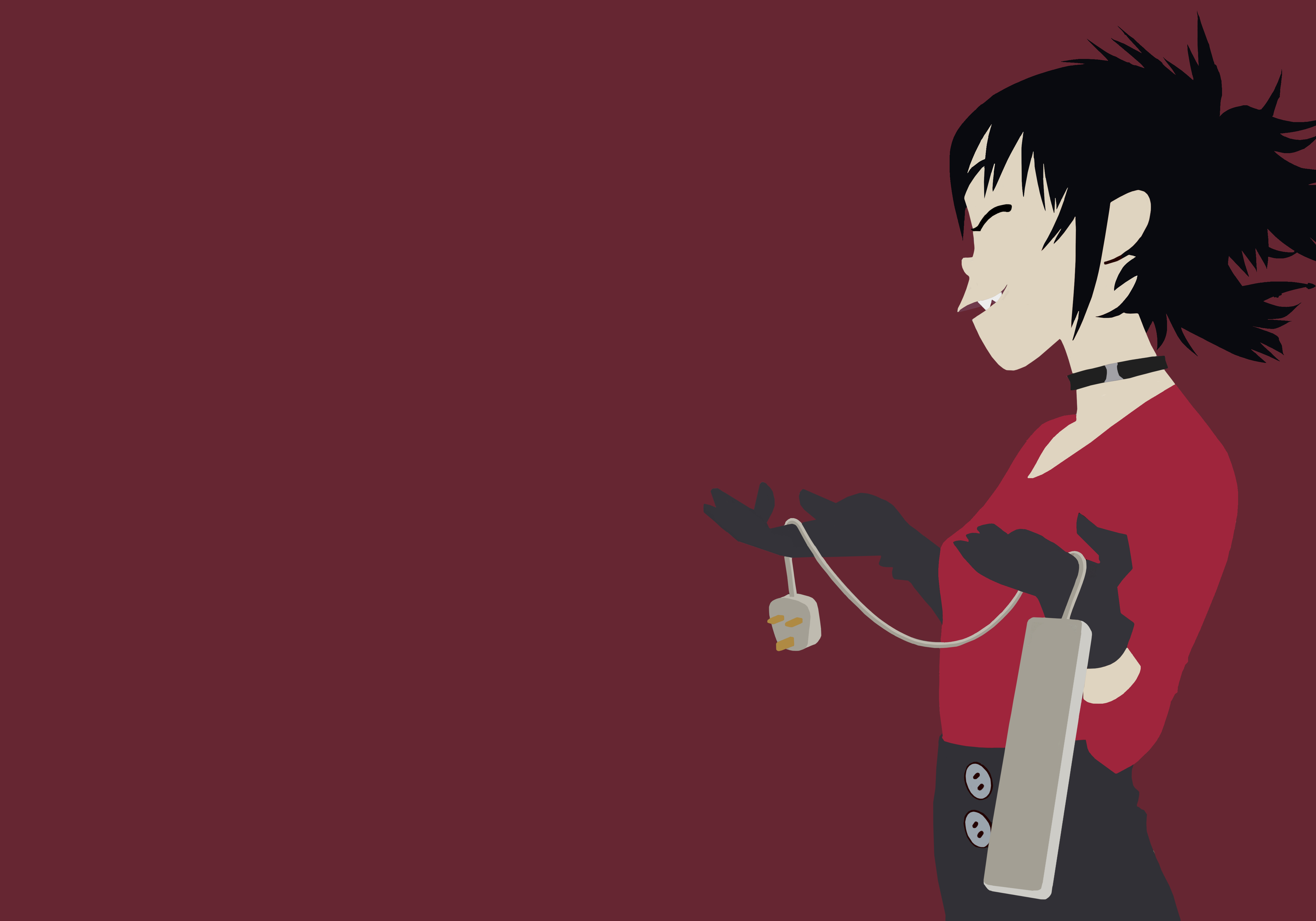 I Attempted To Make A Noodle Minimalist Wallpaper Gorillaz