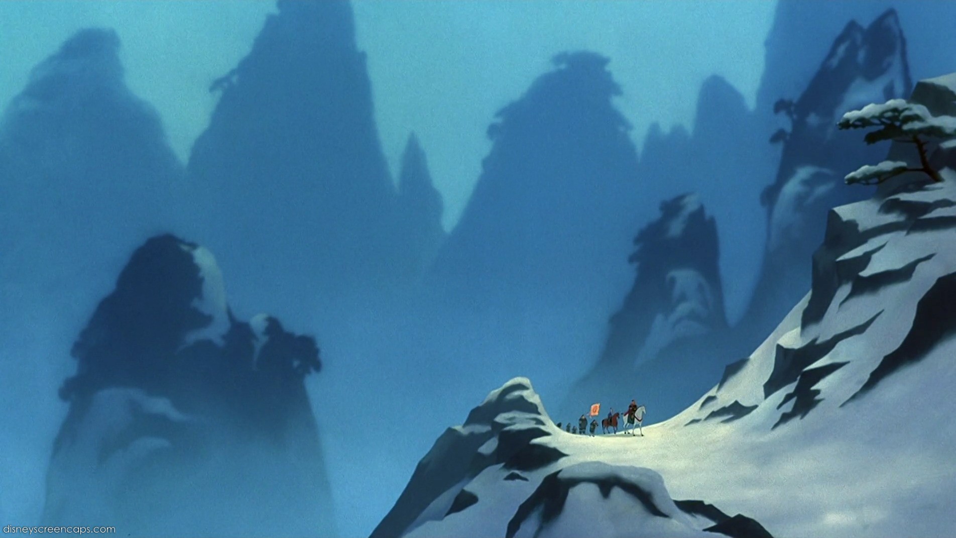 Backdrop From Mulan A N I M T O 2d