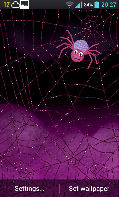 Cartoon Spider Live Wallpaper For Android