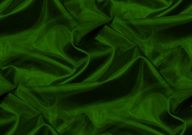 Emerald Green Silk Fabric Colorful Background