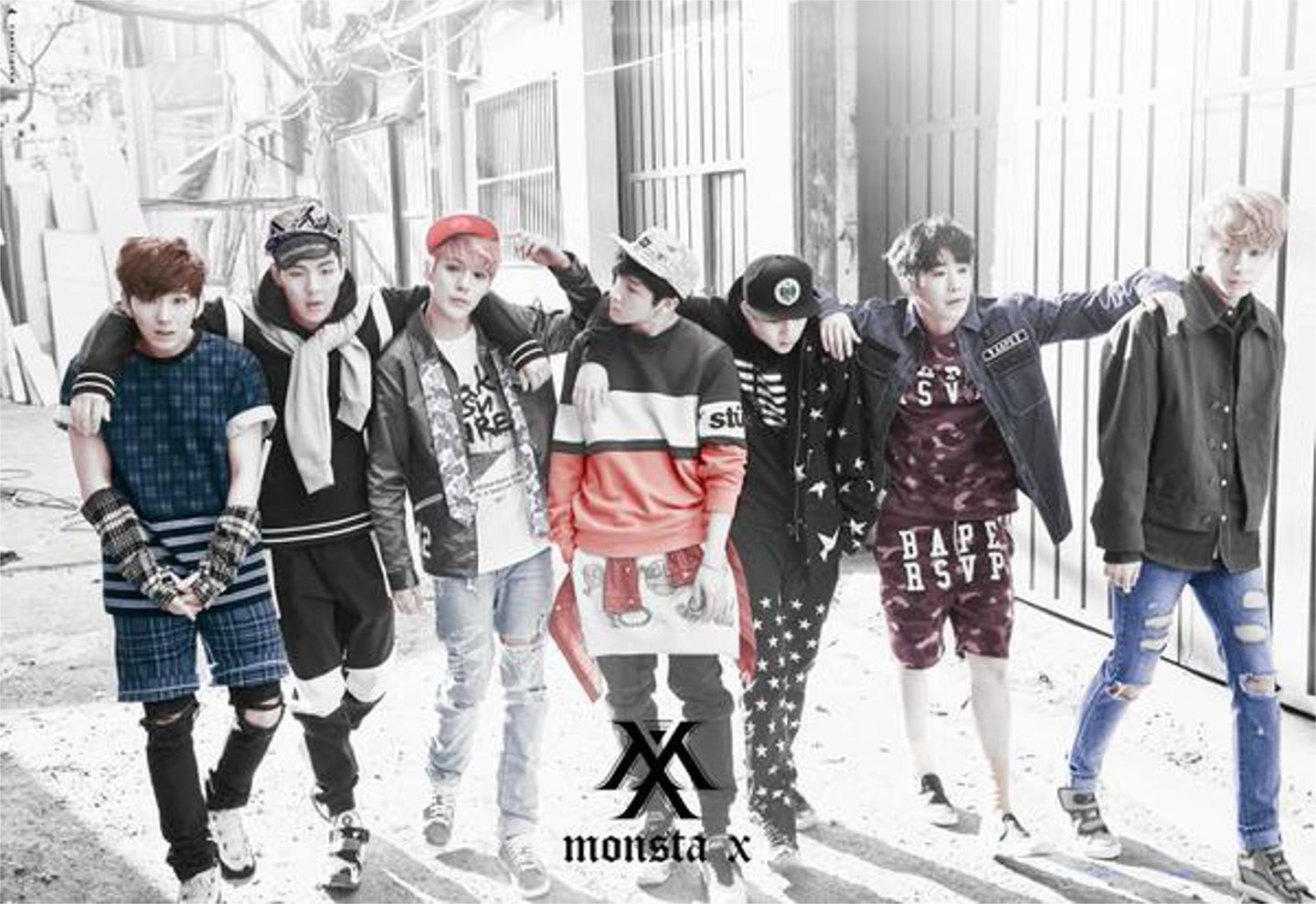 Monsta X Shownu Wonho Minhyuk Kihyun Hyungwon Jooheon I M Wallpaper