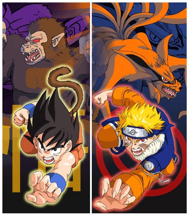Naruto Vs Goku Live Wallpaper