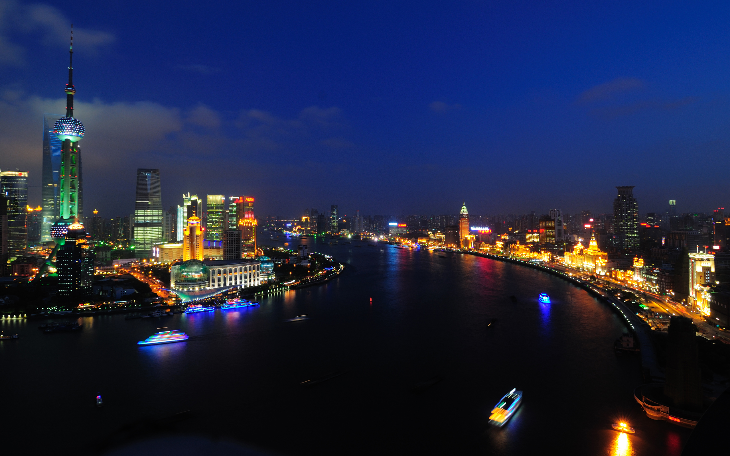 Shanghai Huangpu River Wallpaper HD