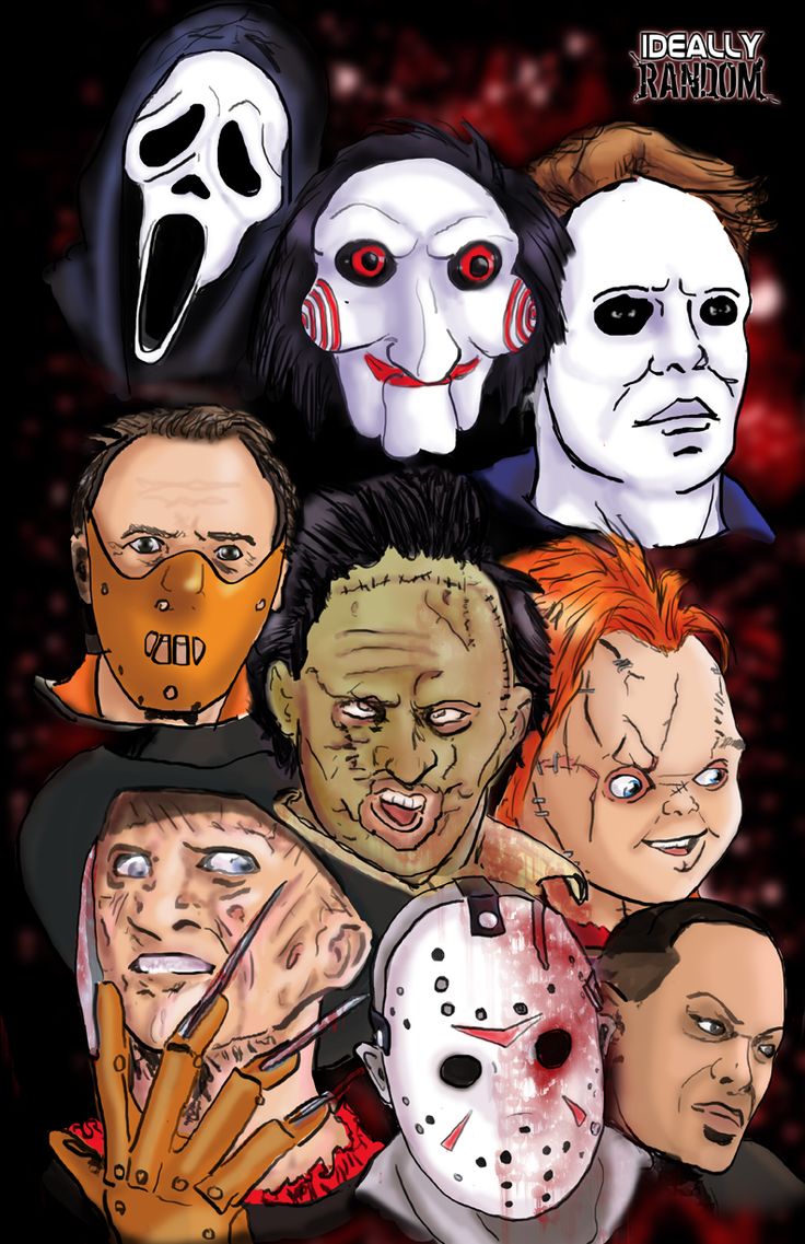 Horror Icons Wallpaper
