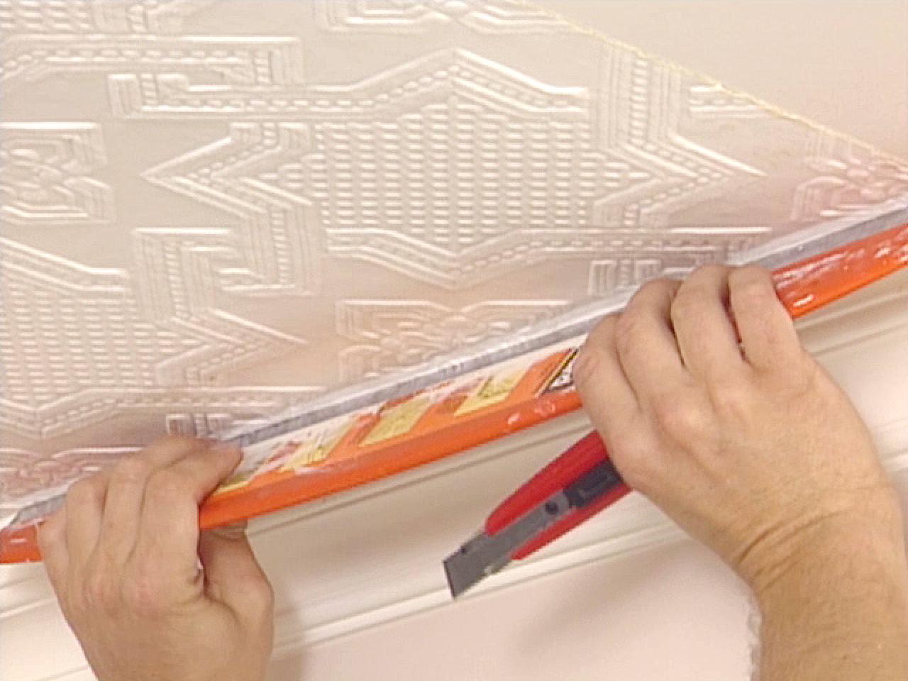 🔥 Free download How to Apply an Embossed Wallpaper Ceiling Treatment