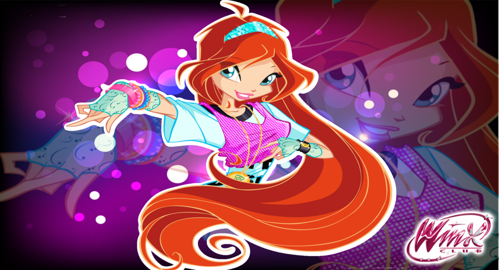 Winx Club S5 Bloom Disco Wallpaper by Wizplace on