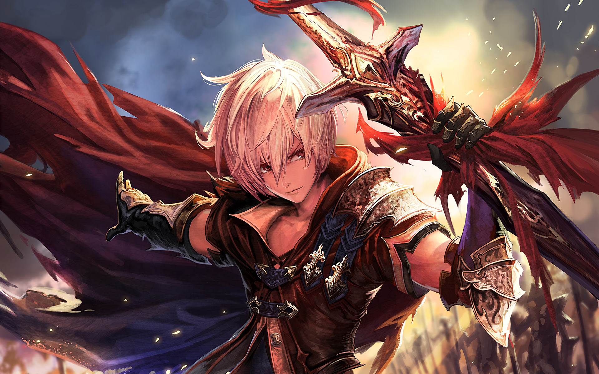 Rage Of Bahamut Genesis Full HD Wallpaper And Background