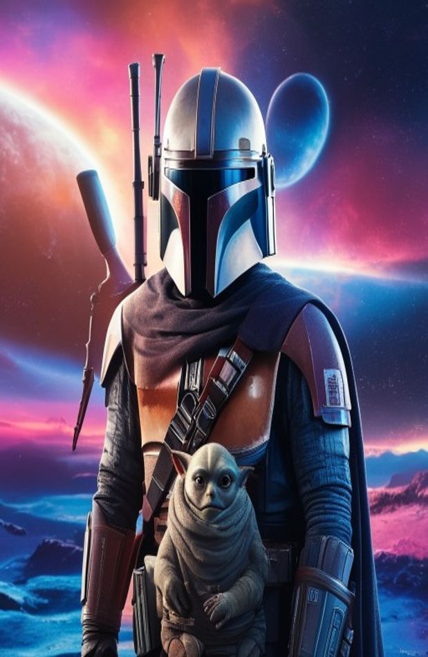 The Mandalorian Art Wallpaper
