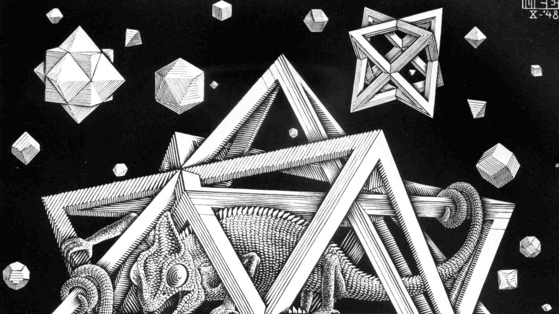 Wallpaperland Mc Escher Desktop And Mobile Background