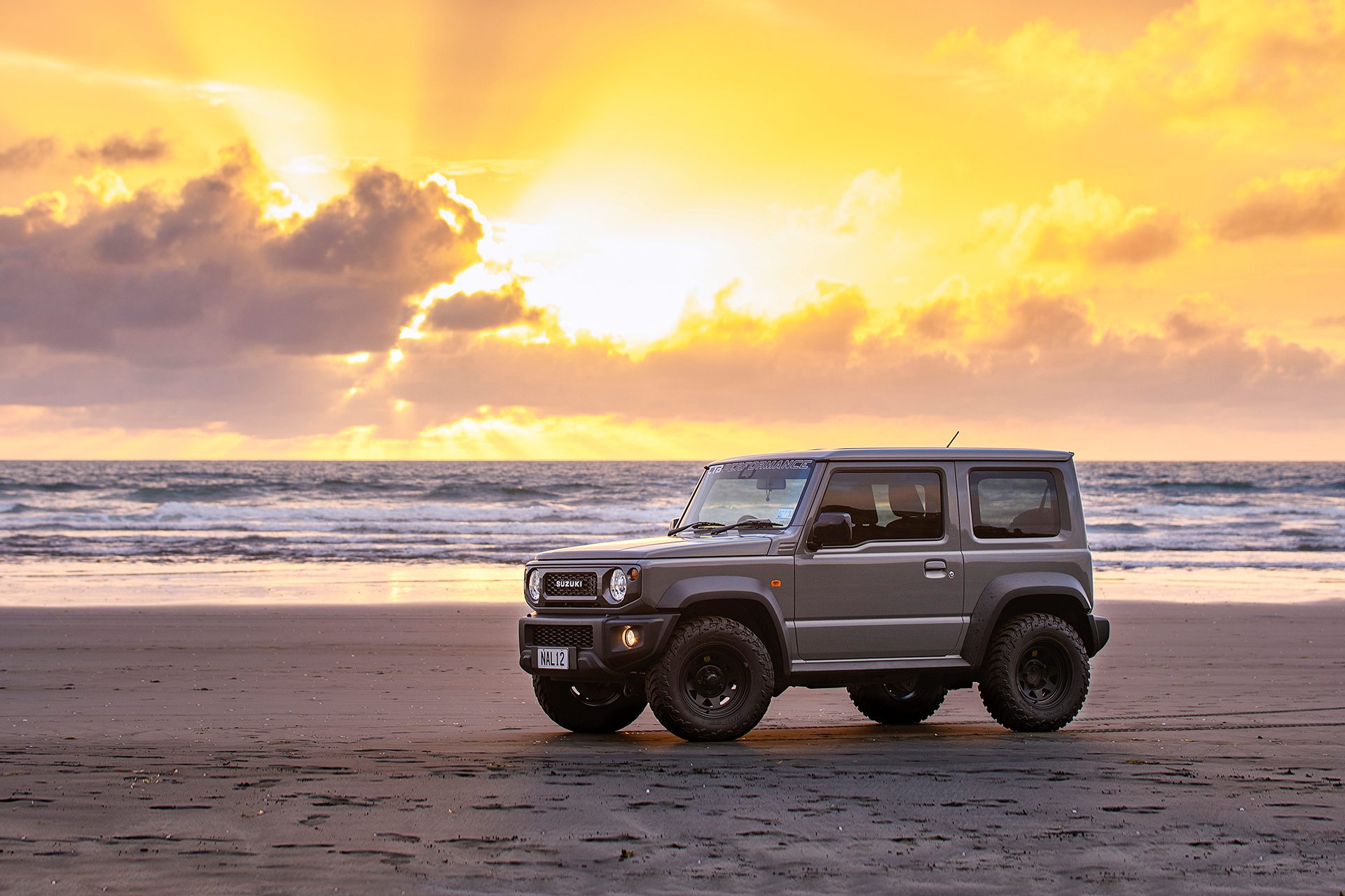 Suzuki Jimny Turbo Front Static V2 Wallpaper