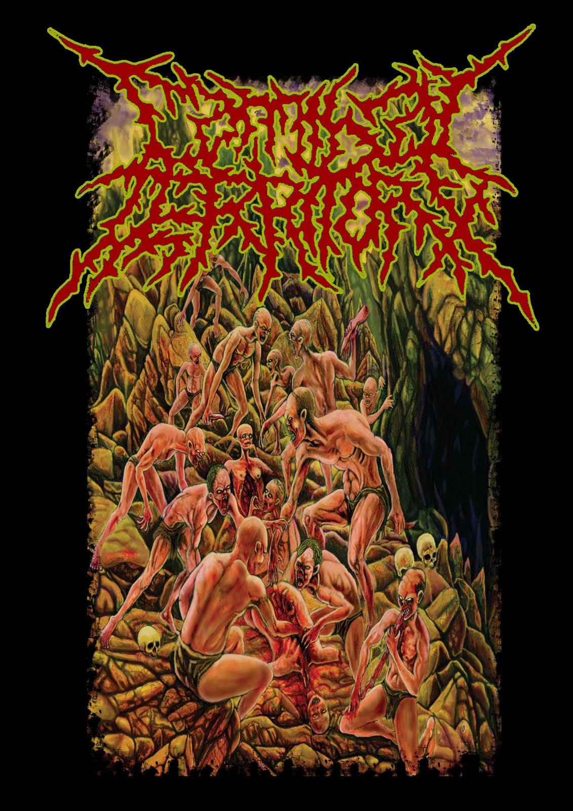 Death Metal Background Genre Brutal
