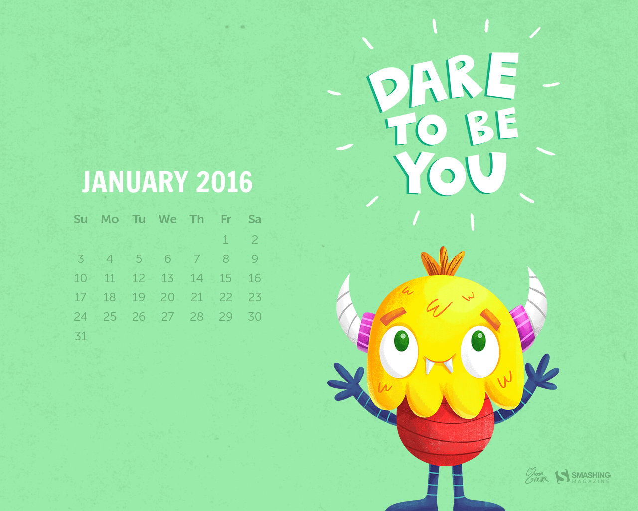 Desktop Wallpaper Calendars January Digitalmofo