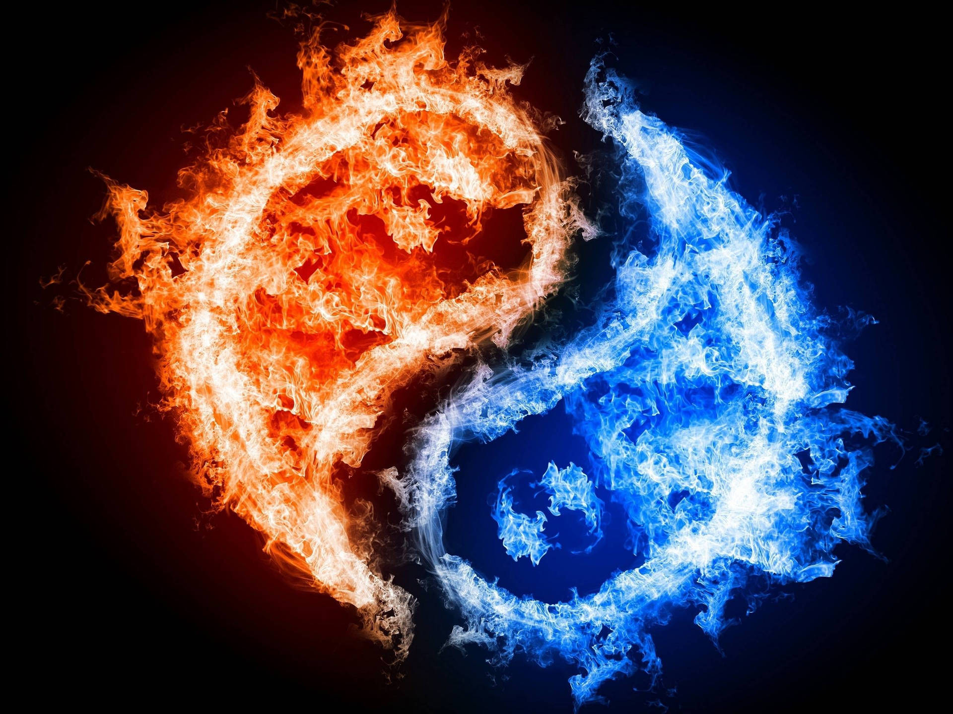 Blue Flame Wallpaper