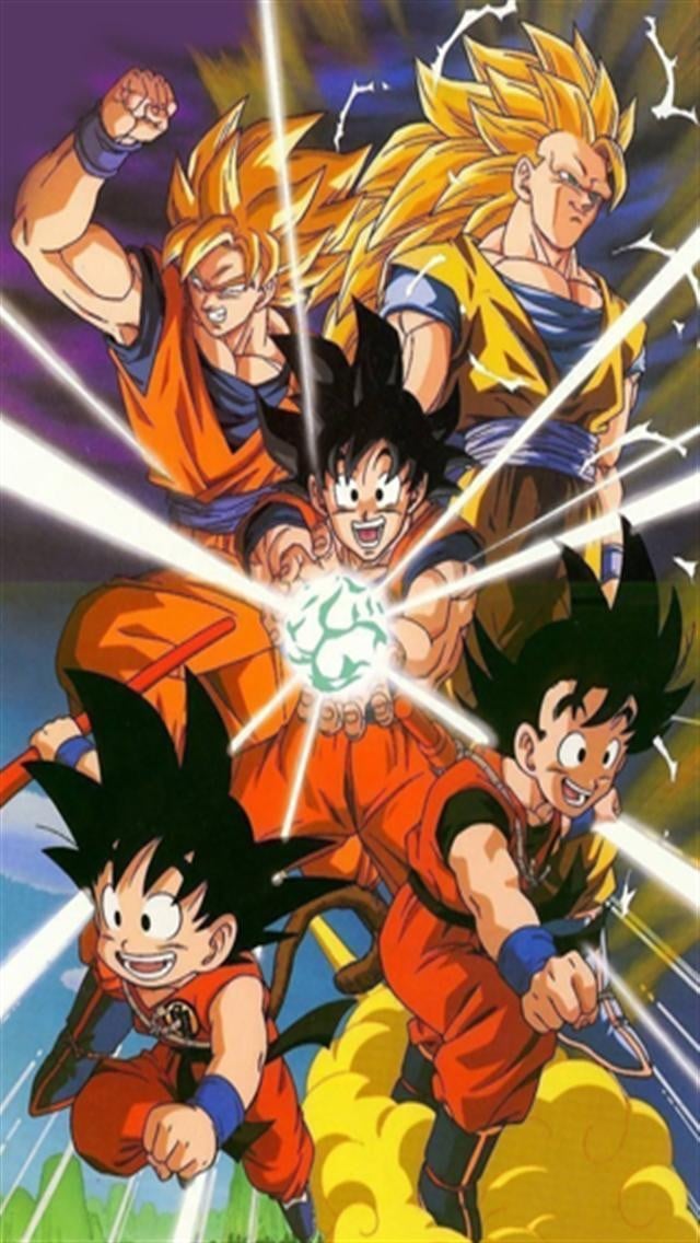 Dragon Ball Z HD iPhone Wallpapers iPhone 5s4s3G Wallpapers 640x1136