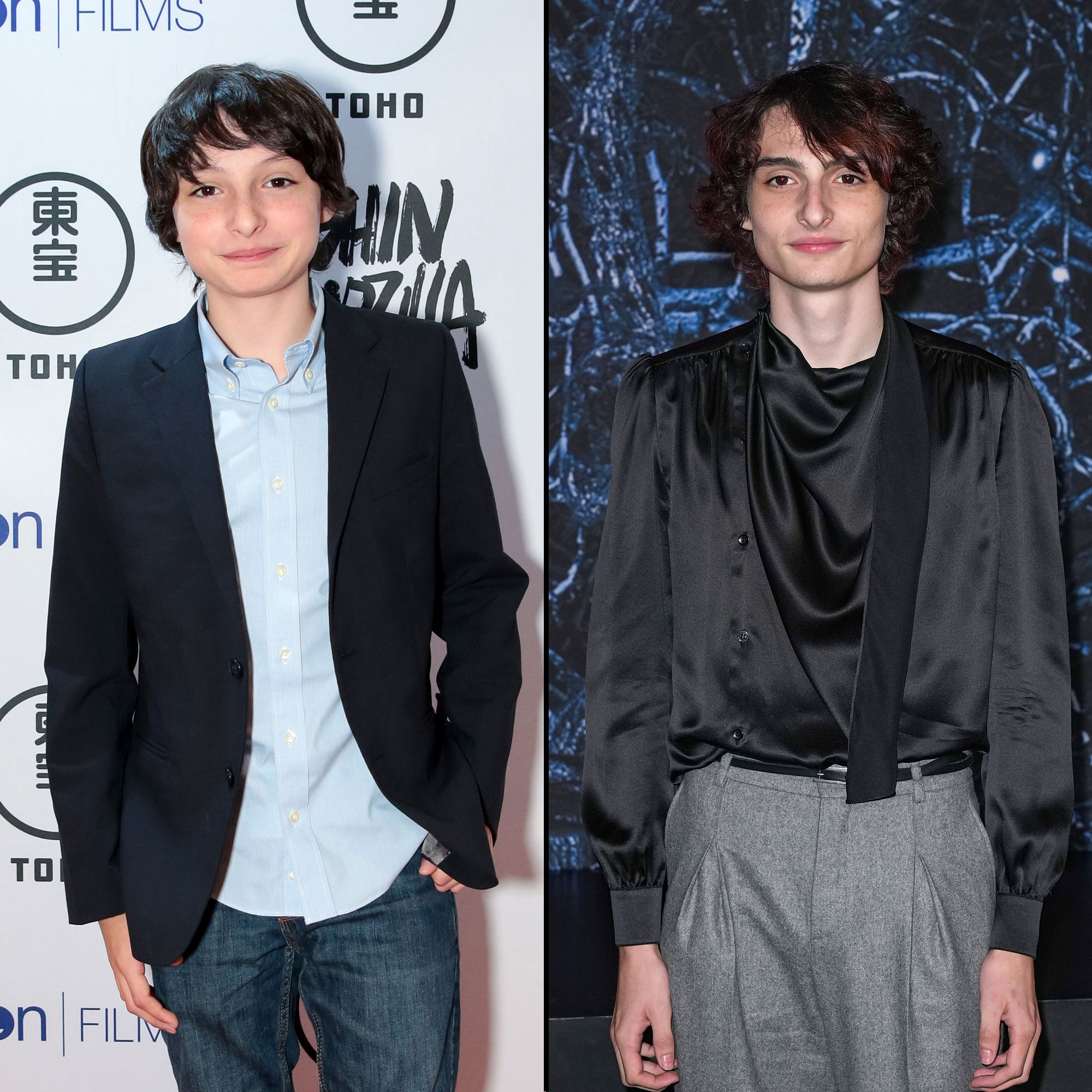 Stranger Things Cast From Season To Now Wallpaper