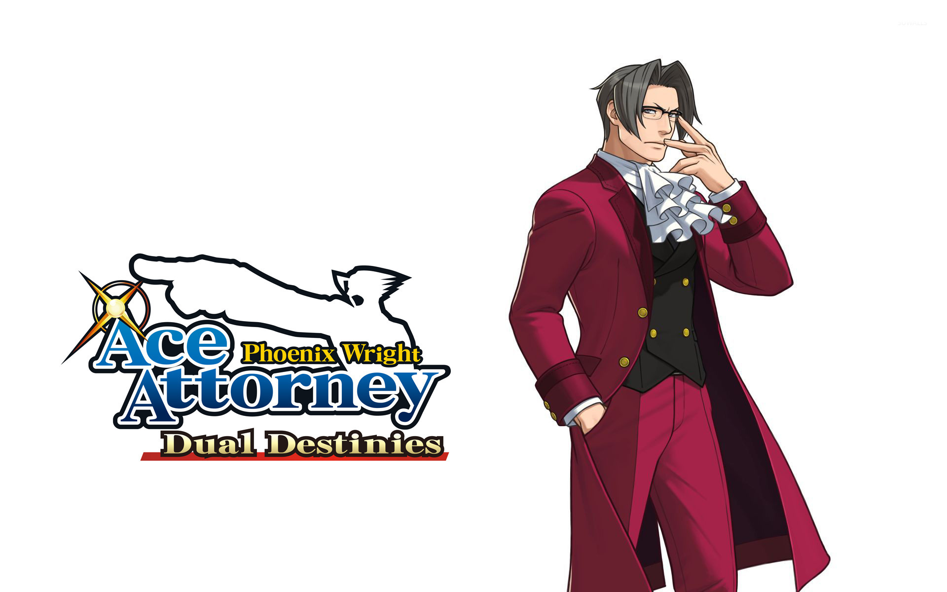 Phoenix Wright Ace Attorney Dual Destinies Wallpaper Game