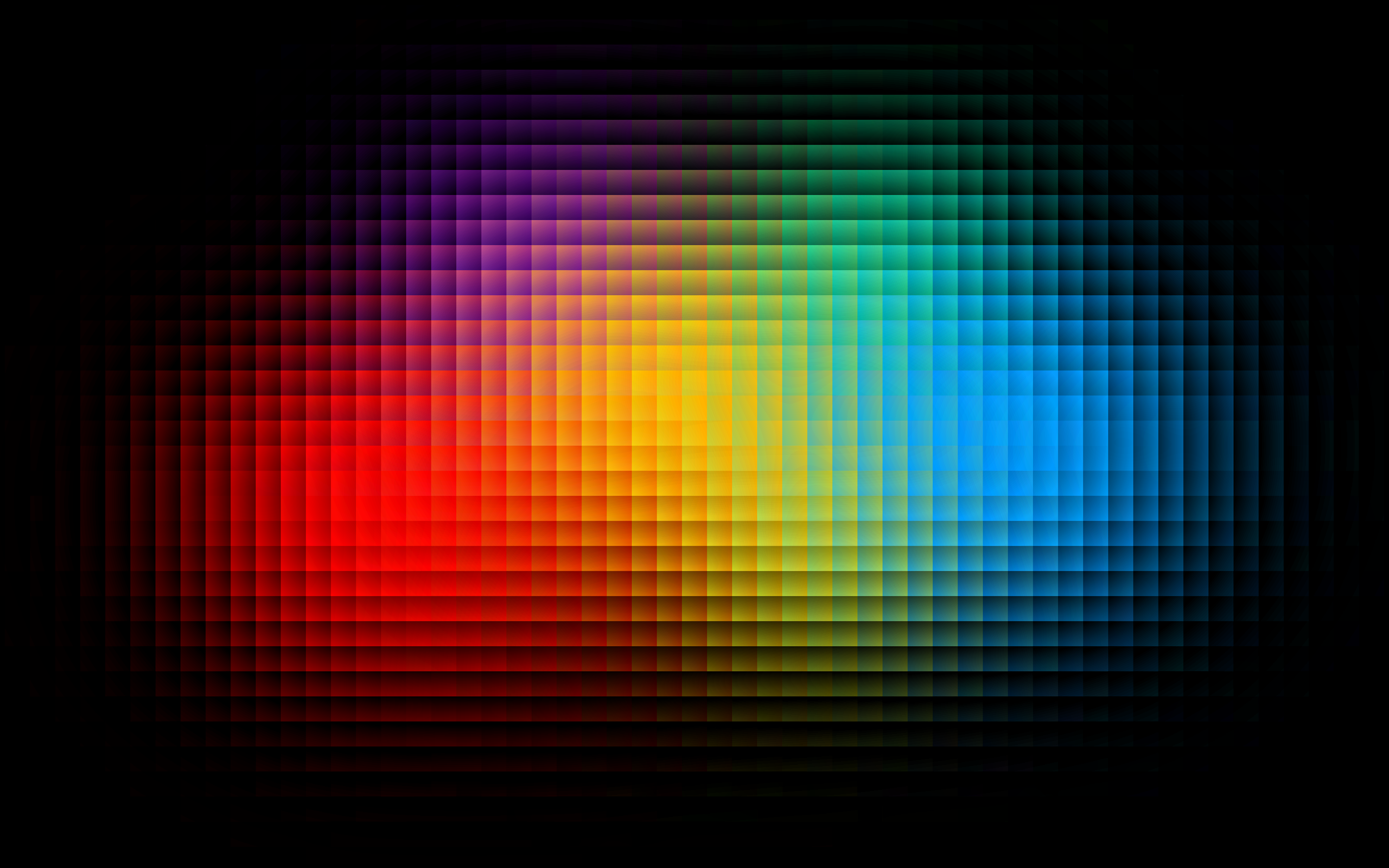 Colorful pixels wallpaper background