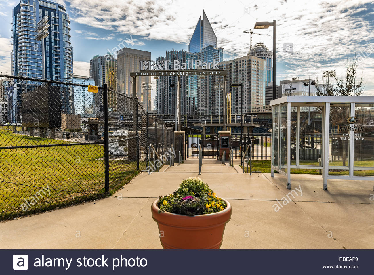 Charlotte Nc Usa The Bb T Ballpark In Uptown