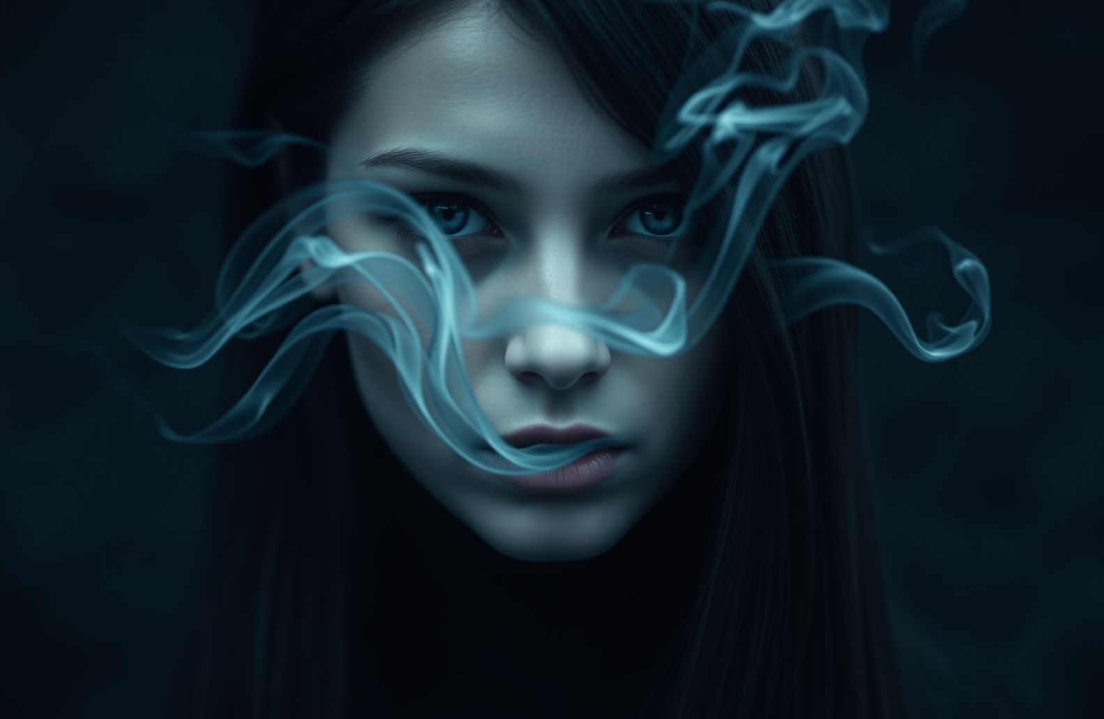 Girl Smoking Wallpaper