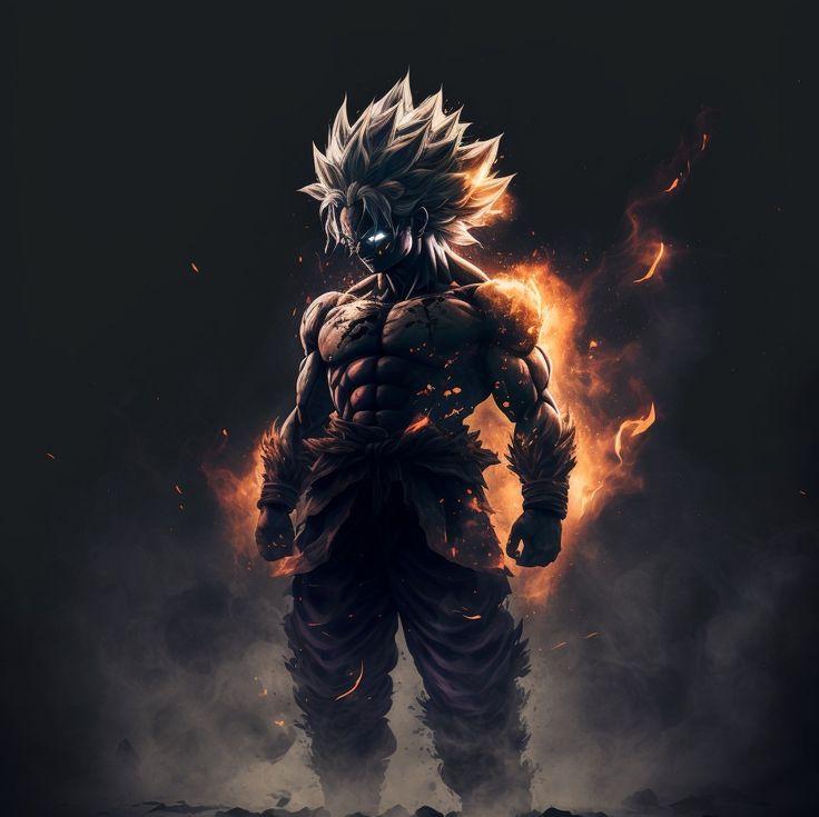 Goku Super Saiyan God Ultra HD High Textured Detailed Image 4k