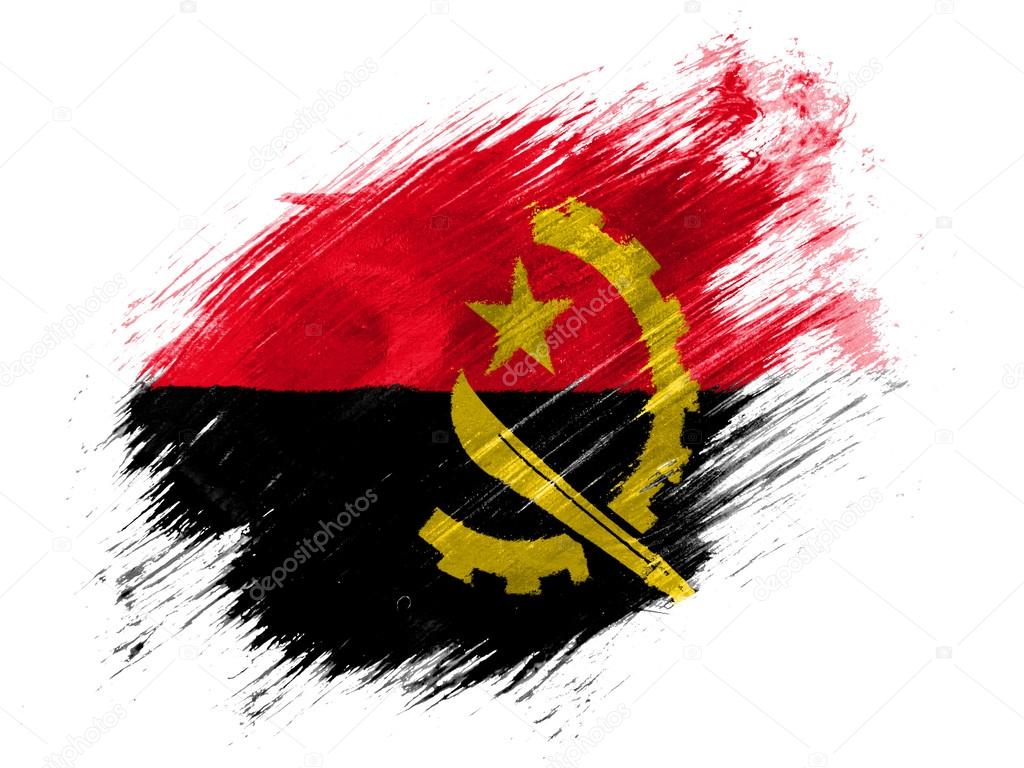 Flag Of Angola Wallpaper Dodowallpaper