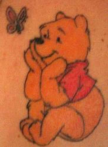 Winnie the Pooh Tattoos Embrace the Charm of Pooh Bear