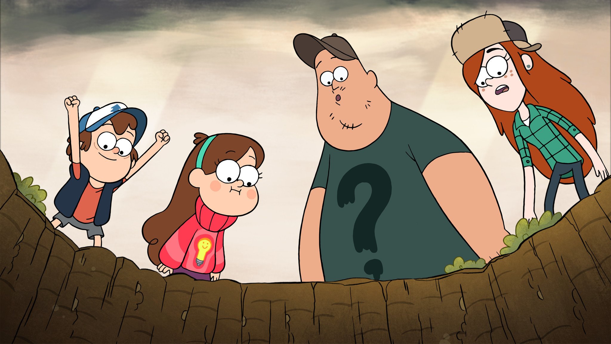 GRAVITY FALLS disney family animated cartoon series comedy wallpaper