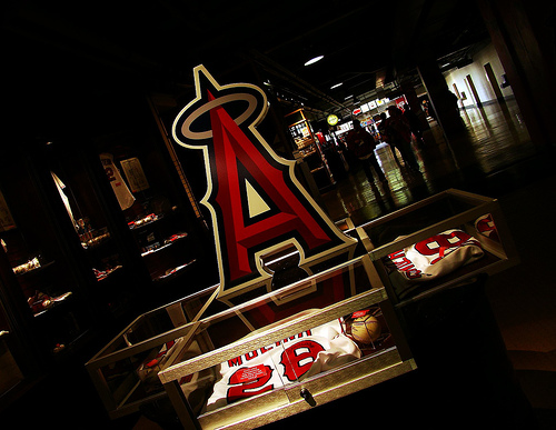 Los Angeles Angels Of Anaheim Logo Baseball HD Desktop Wallpaper