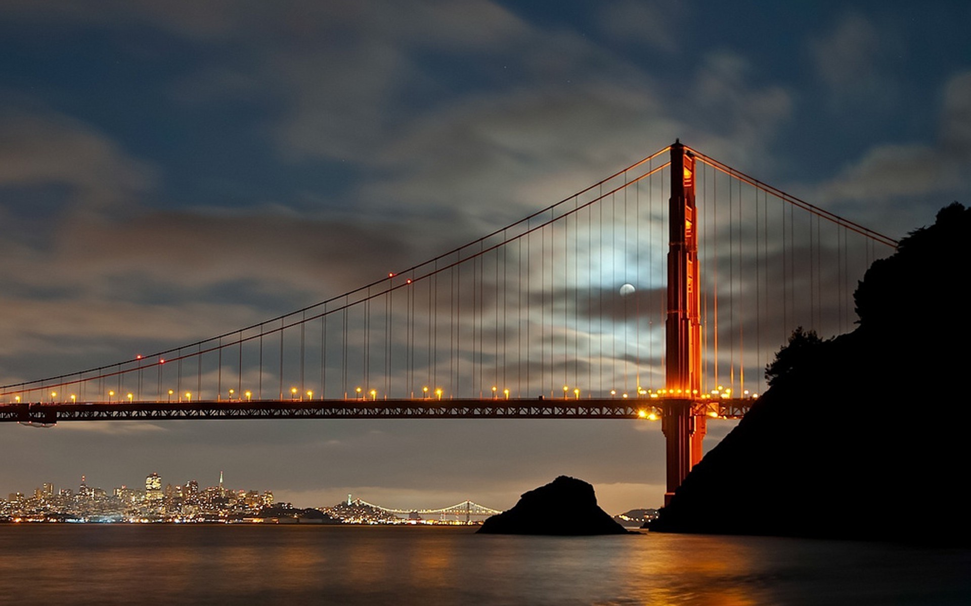 Golden Gate Bridge San Francisco City Landscape