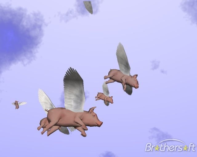 When Pigs Fly 3d Screen Saver For Mac