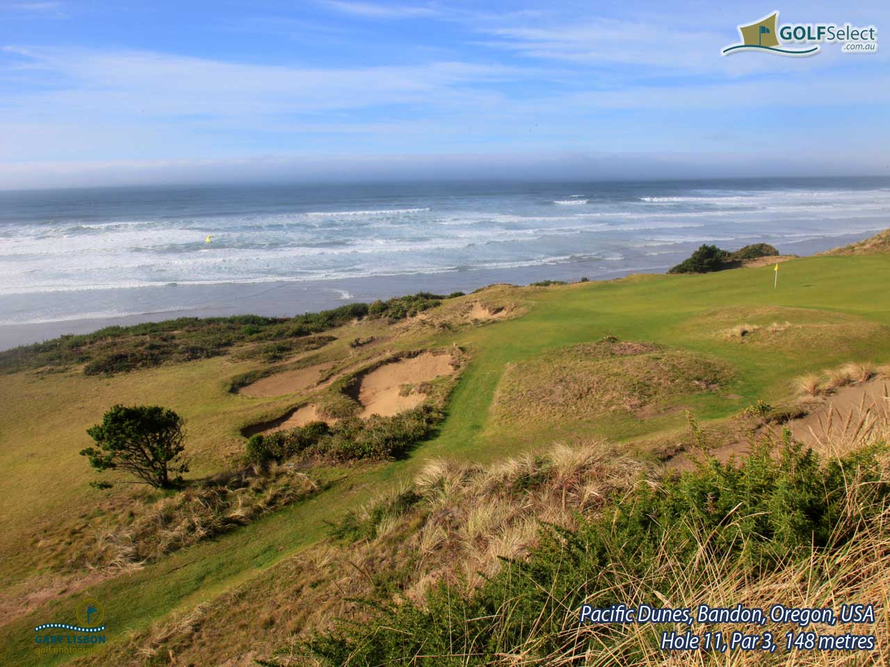 Golfselect Golf Wallpaper Pacific Dunes Hole Par
