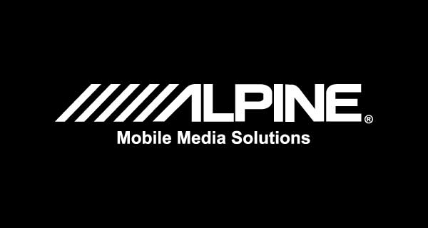 Alpine Audio Logo Black Products