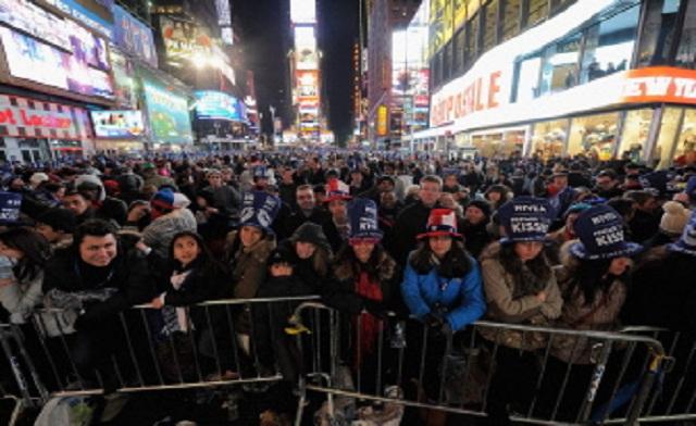 Times Square New Years Eve Crowd Desktop Backgrounds for Free HD