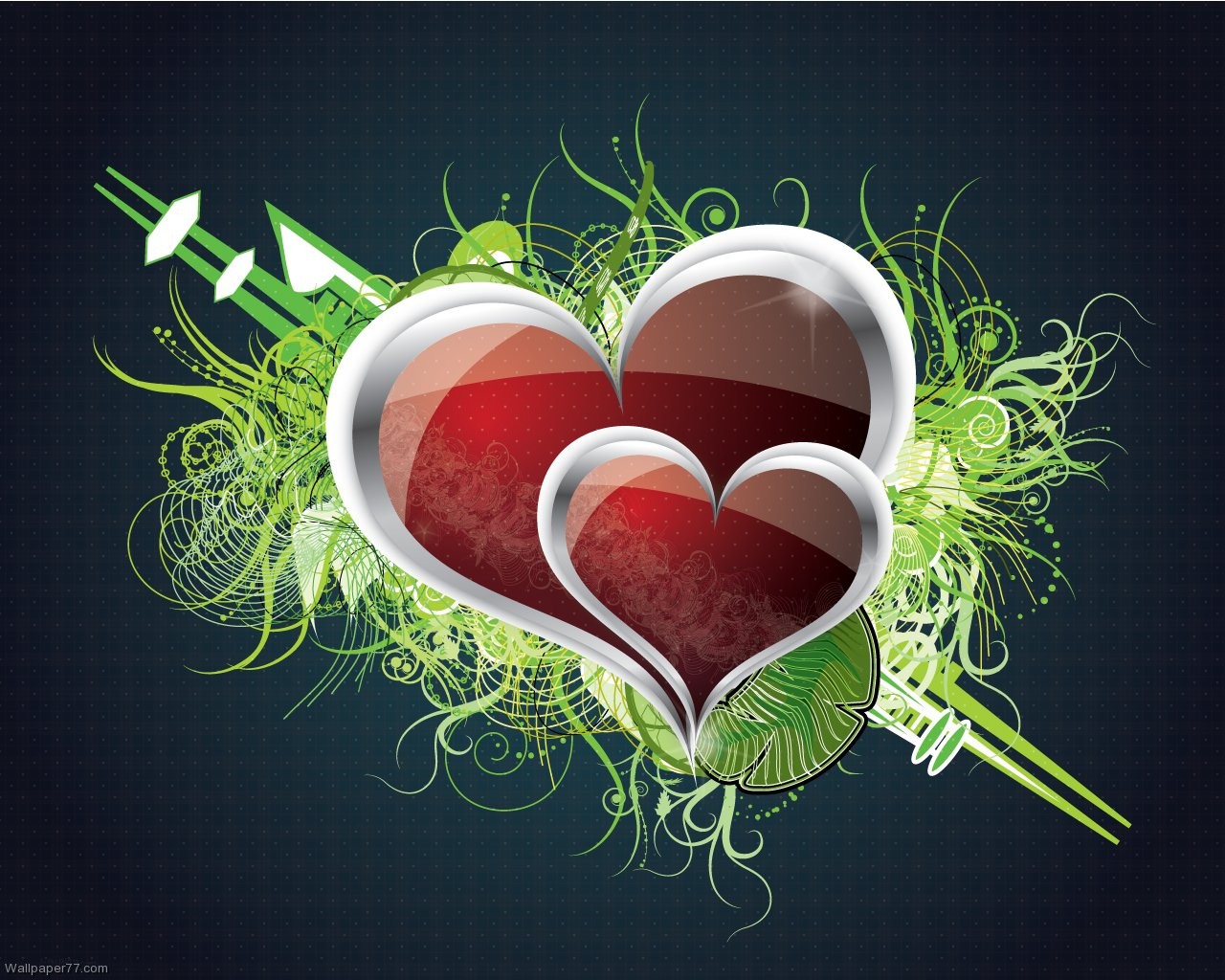 Hearts Pixels Wallpaper Tagged Heart Love