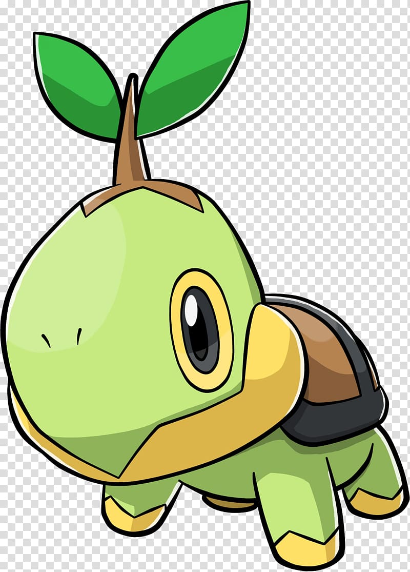 Pokemon Character Illustration Turtwig Transparent