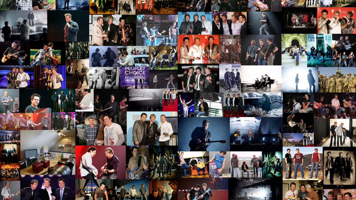  netrascal flatts photo collage 1 wallpapers 14589 1366x768 1html