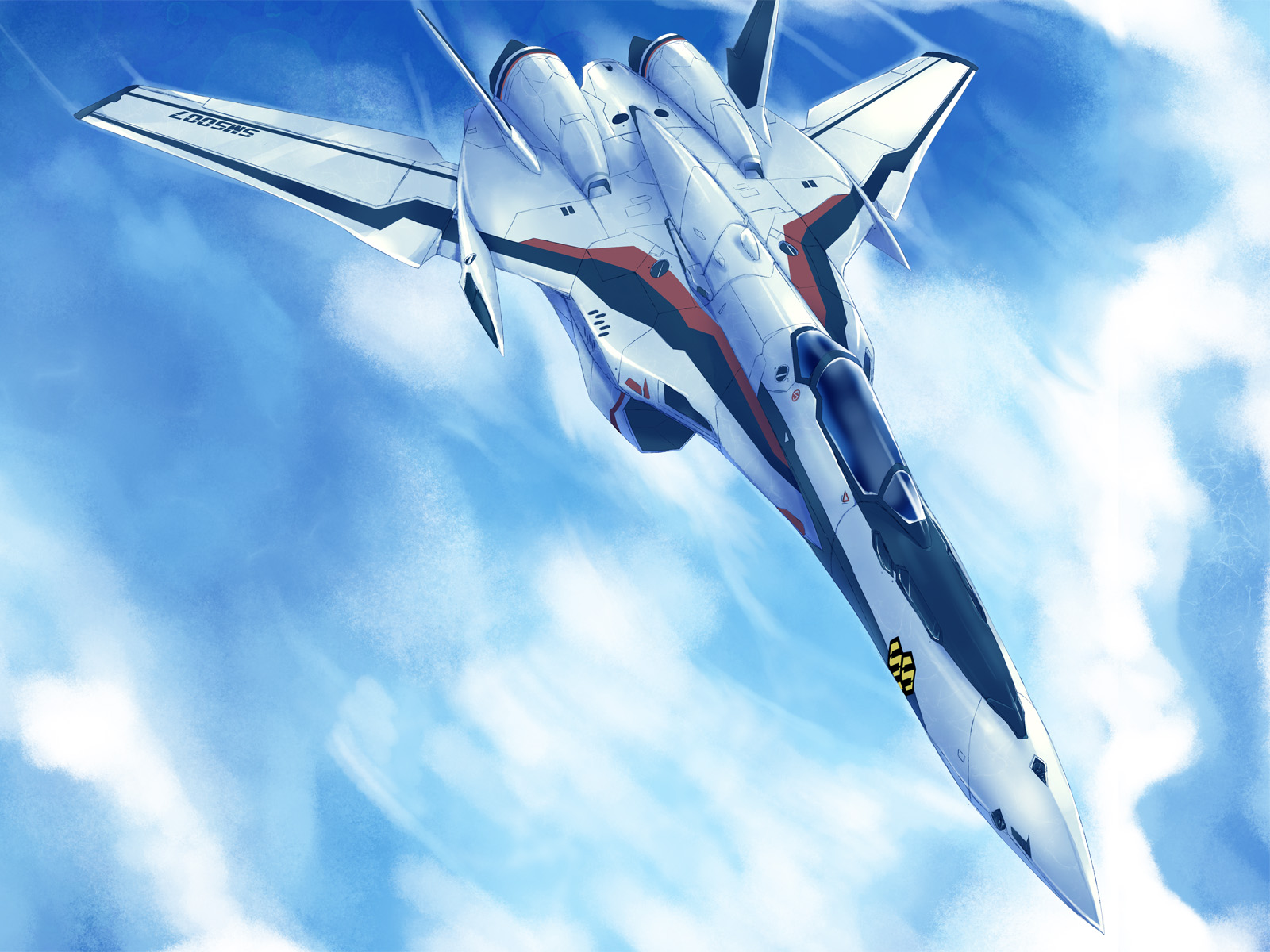 Aircraft Macross Vehicles Anime Jet Vf