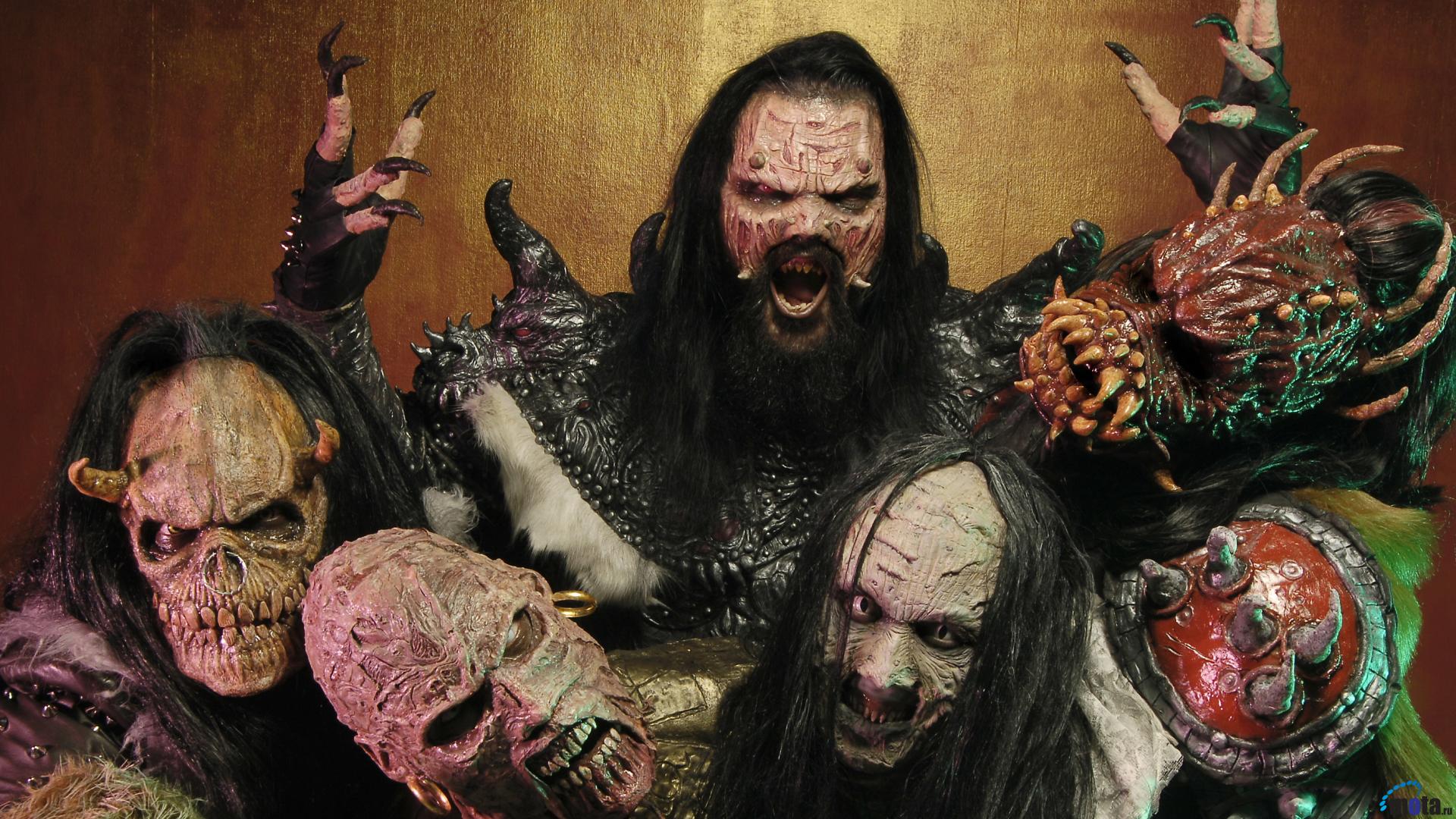 Wallpaper Lordi Finnish Heavy Metal Band