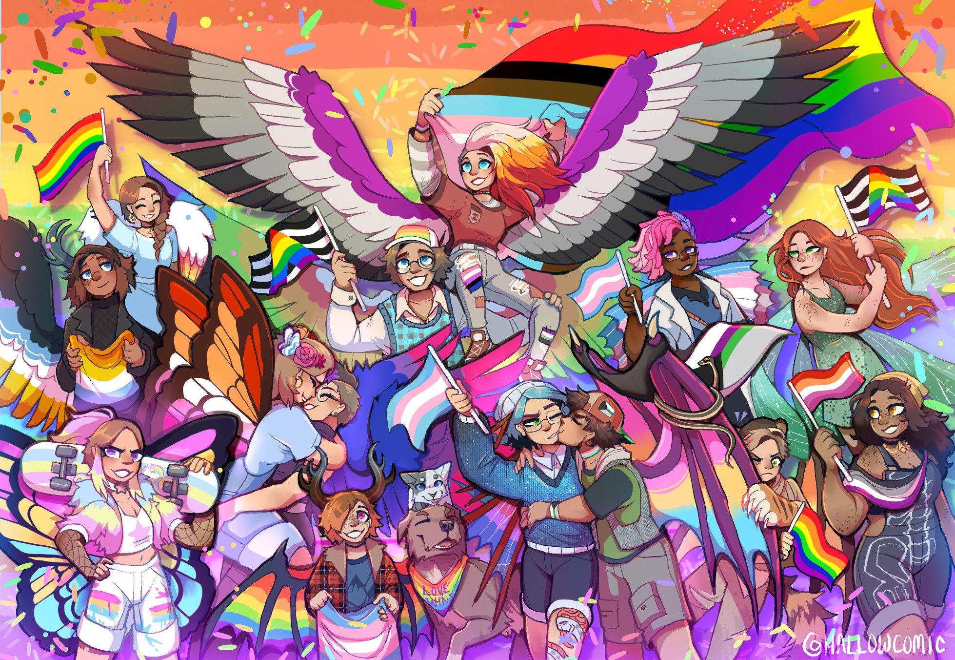 I Can Not Wait For Pride Month Wallpaper