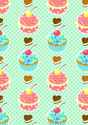 Wallpapercute Cupcakes Cute Cupcake Spotty Sweet
