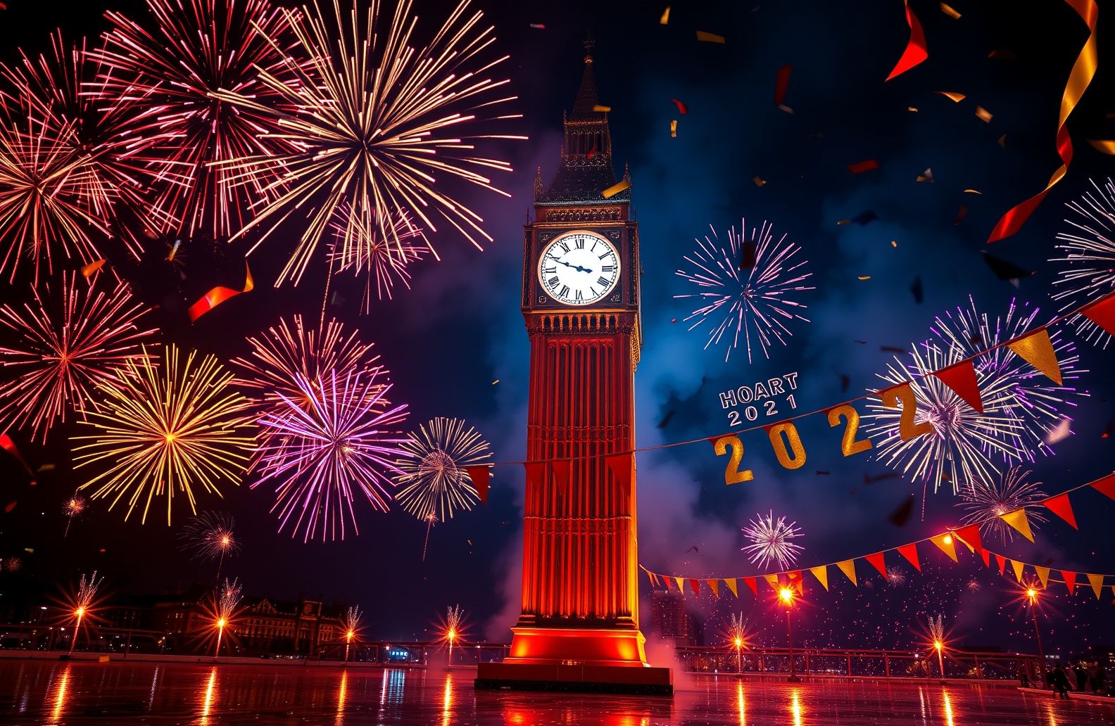 Happy New Year HD Wallpaper