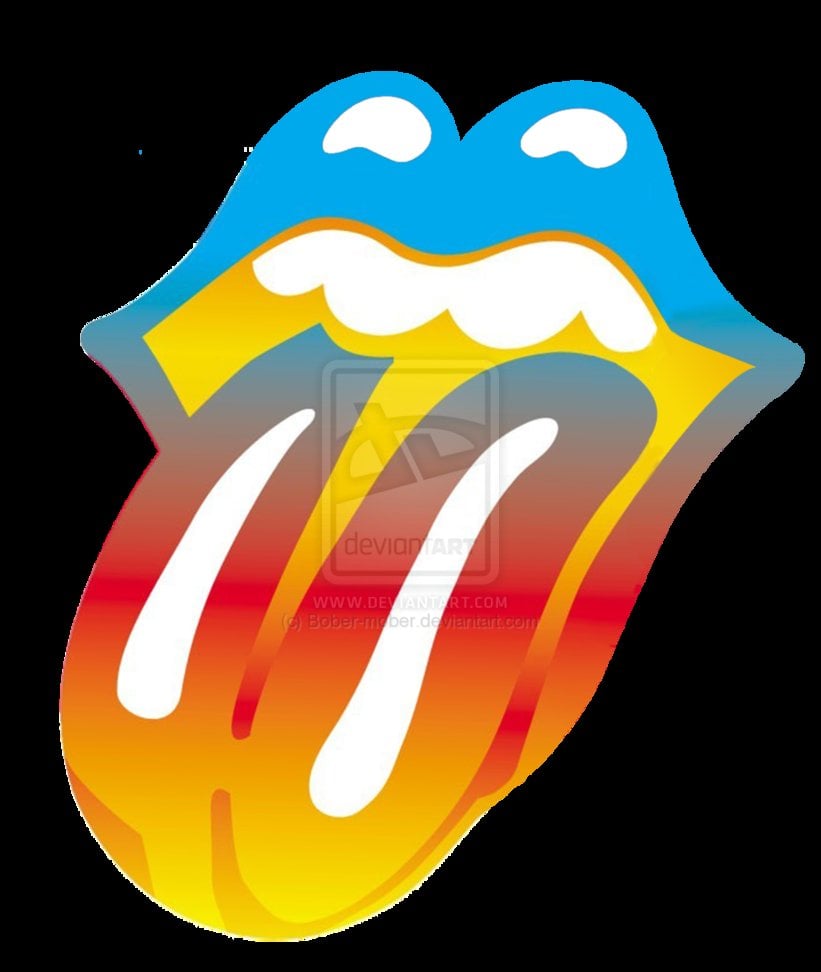 Rolling Stones Tongue Logo Wallpaper Wallpaper WallpaperMine 821x972