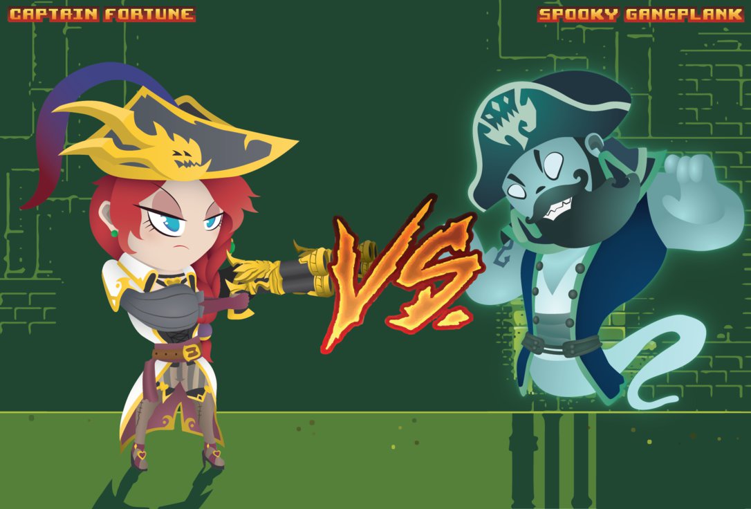 Captain Fortune Vs Spooky Gangplank By Ezmystery