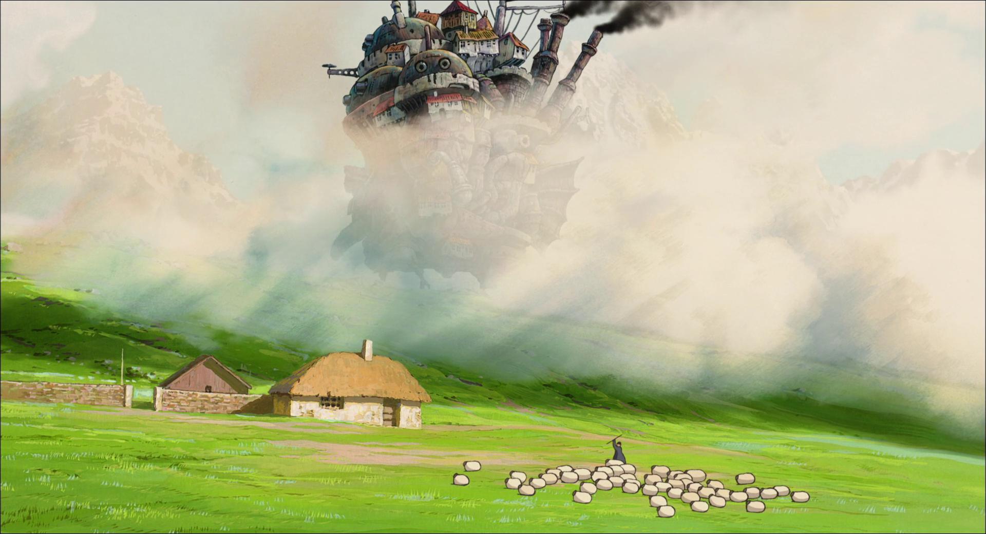Howls Moving Castle Wallpaper Widescreen Movie Howl S