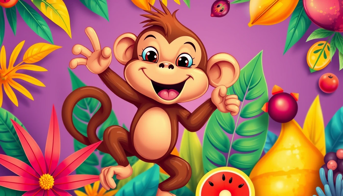 Funny Monkey Wallpaper