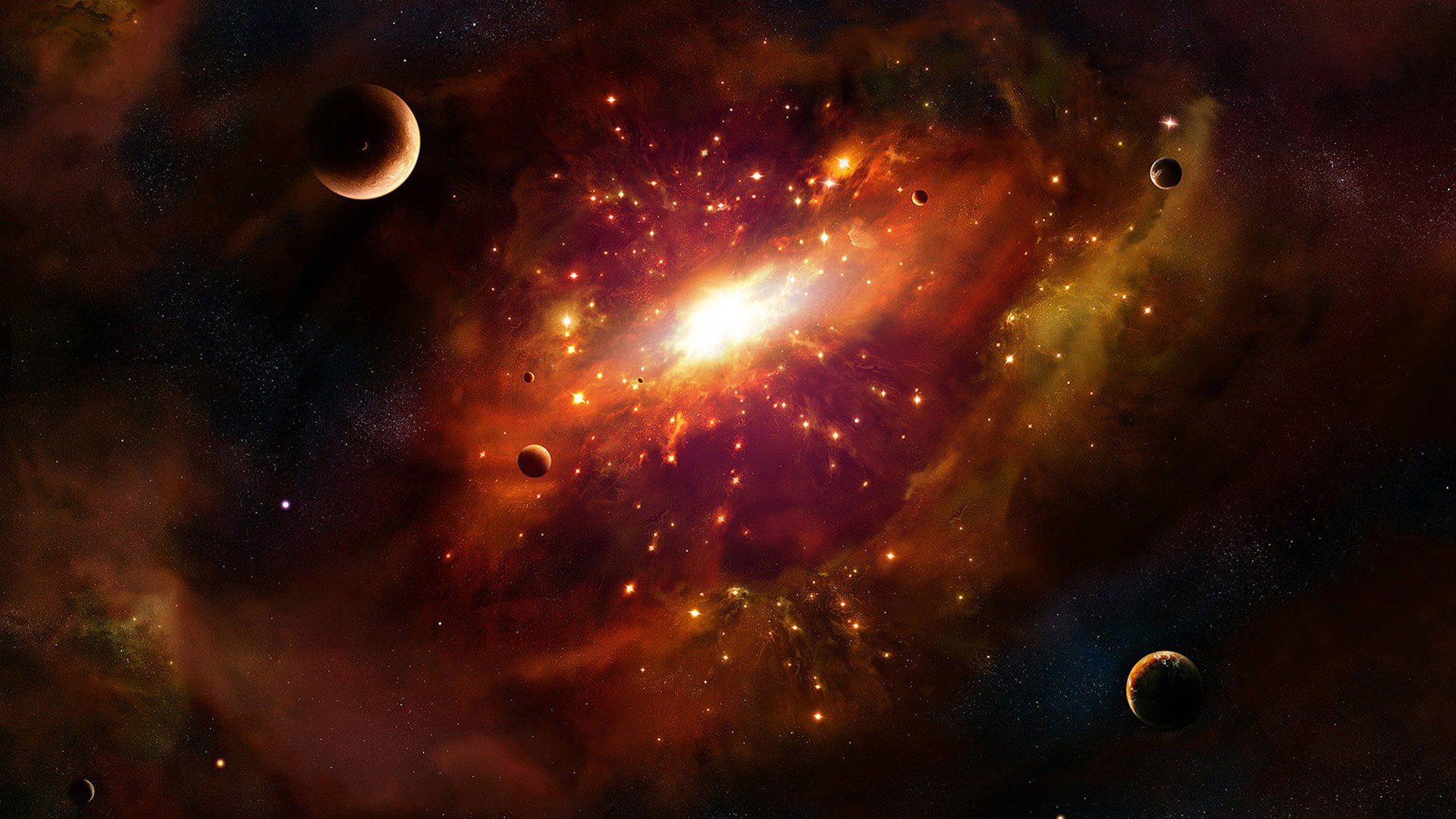 Outer Space Wallpaper 1920x1080 Outer Space Stars Planets