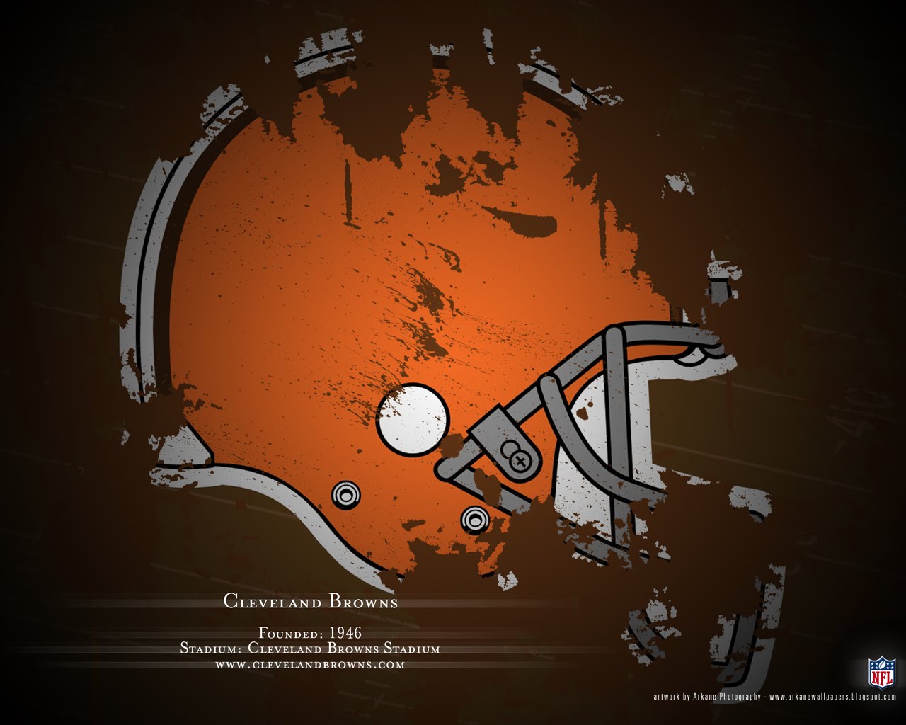 Arkane NFL Wallpapers Profile   Cleveland Browns 1280x1024