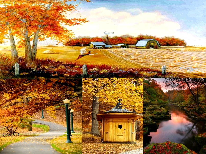 Landscape Series Scenes Of Autumn1 Wallpaper